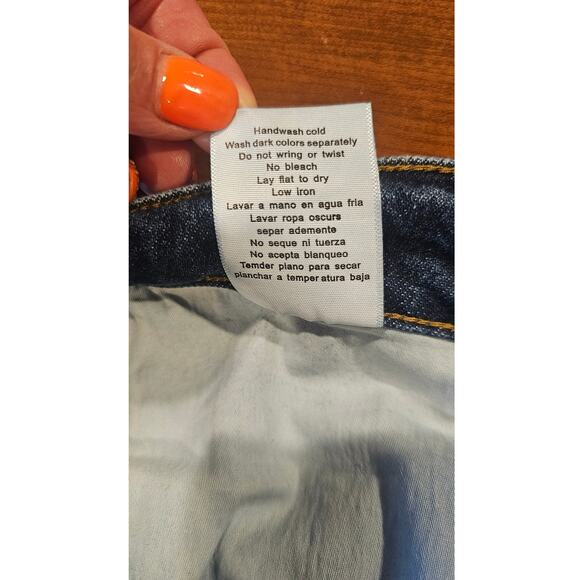 Judy Blue High Waist  Straight Fit Women's Blue Jeans, Sz 15/32, Excellent cond - Picture 8 of 8